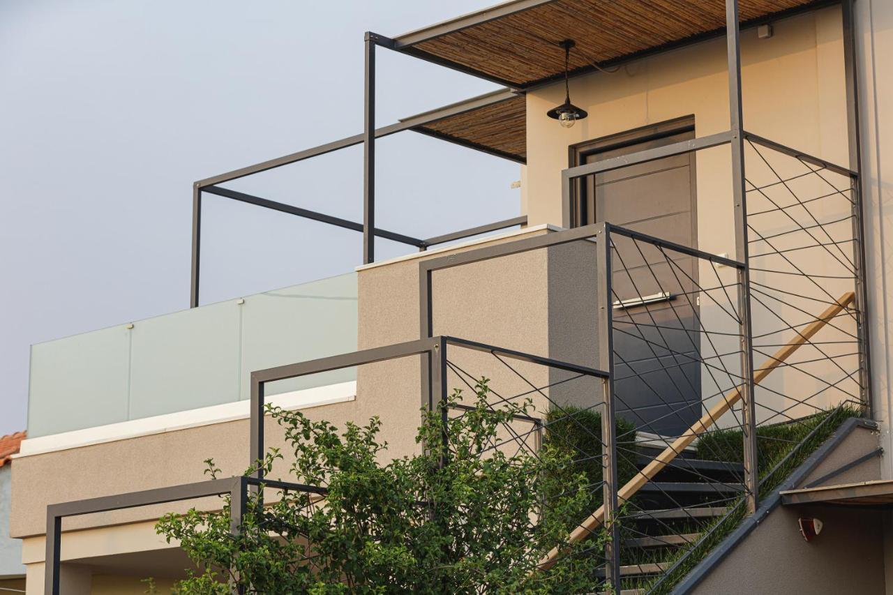 Iron Villas - Nefeli & Oniros Pangalochori Exterior foto